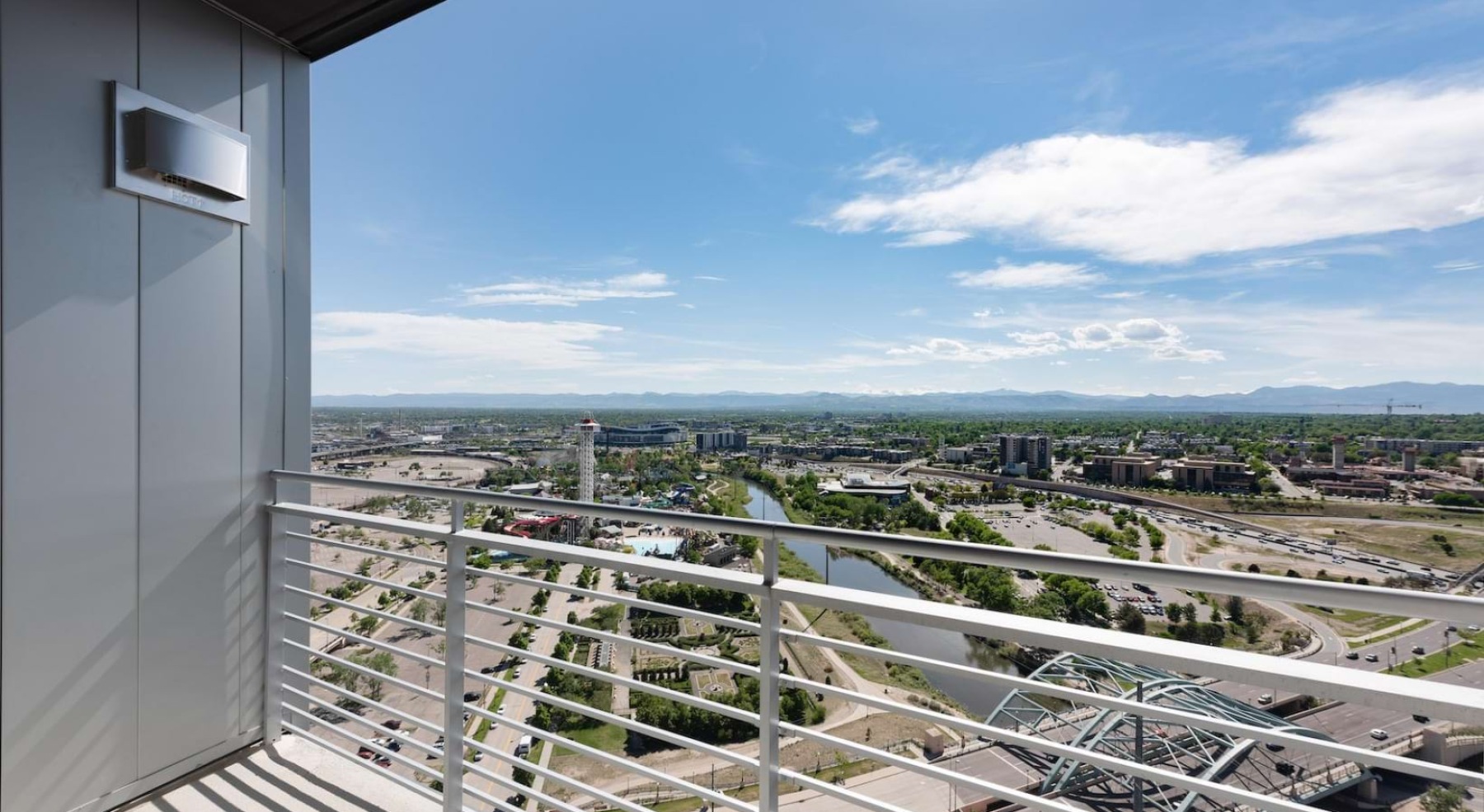 city views from the penthouse